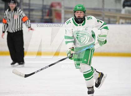 Thumbnail 3 in Greenwich @ Northwest Catholic (CIAC D1 First Round) photogallery.