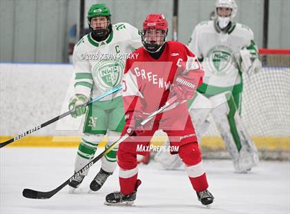 Thumbnail 1 in Greenwich @ Northwest Catholic (CIAC D1 First Round) photogallery.