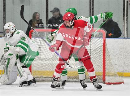 Thumbnail 2 in Greenwich @ Northwest Catholic (CIAC D1 First Round) photogallery.