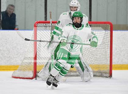 Thumbnail 2 in Greenwich @ Northwest Catholic (CIAC D1 First Round) photogallery.