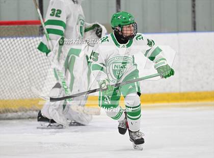 Thumbnail 3 in Greenwich @ Northwest Catholic (CIAC D1 First Round) photogallery.