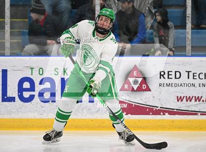 Thumbnail 3 in Greenwich @ Northwest Catholic (CIAC D1 First Round) photogallery.