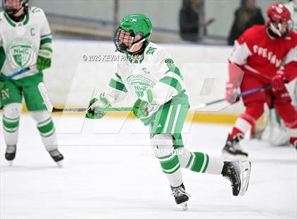 Thumbnail 3 in Greenwich @ Northwest Catholic (CIAC D1 First Round) photogallery.