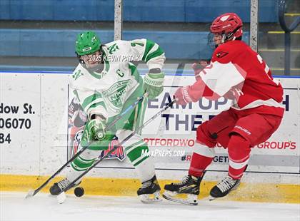 Thumbnail 1 in Greenwich @ Northwest Catholic (CIAC D1 First Round) photogallery.