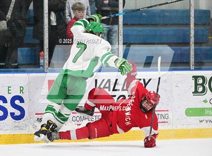 Thumbnail 1 in Greenwich @ Northwest Catholic (CIAC D1 First Round) photogallery.