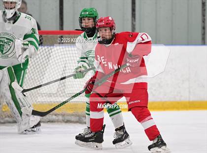 Thumbnail 1 in Greenwich @ Northwest Catholic (CIAC D1 First Round) photogallery.