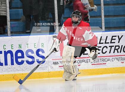 Thumbnail 3 in Greenwich @ Northwest Catholic (CIAC D1 First Round) photogallery.