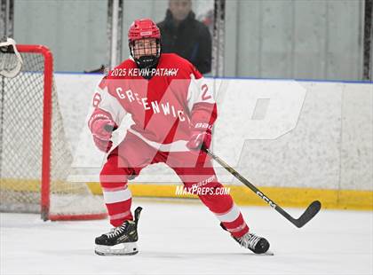 Thumbnail 2 in Greenwich @ Northwest Catholic (CIAC D1 First Round) photogallery.