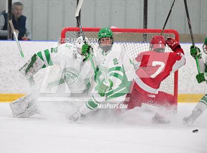 Thumbnail 2 in Greenwich @ Northwest Catholic (CIAC D1 First Round) photogallery.