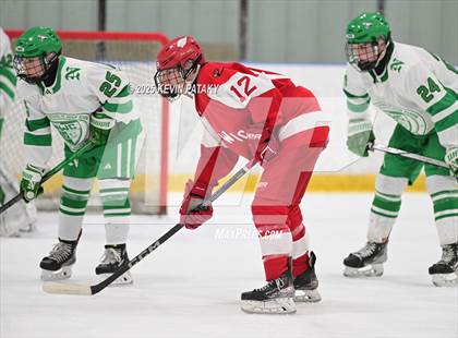Thumbnail 2 in Greenwich @ Northwest Catholic (CIAC D1 First Round) photogallery.