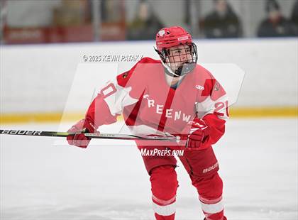 Thumbnail 2 in Greenwich @ Northwest Catholic (CIAC D1 First Round) photogallery.