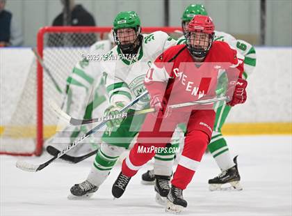 Thumbnail 3 in Greenwich @ Northwest Catholic (CIAC D1 First Round) photogallery.