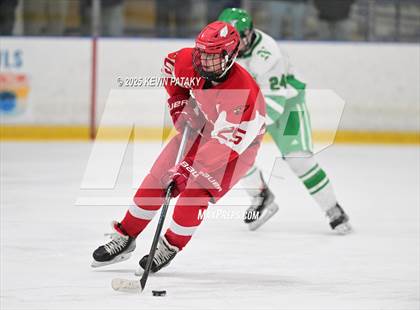 Thumbnail 2 in Greenwich @ Northwest Catholic (CIAC D1 First Round) photogallery.