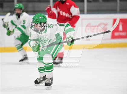 Thumbnail 1 in Greenwich @ Northwest Catholic (CIAC D1 First Round) photogallery.