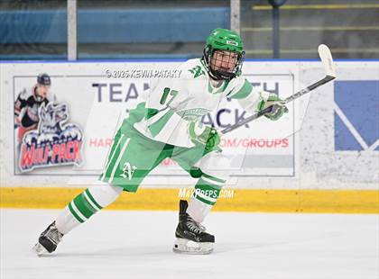Thumbnail 3 in Greenwich @ Northwest Catholic (CIAC D1 First Round) photogallery.