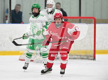 Thumbnail 3 in Greenwich @ Northwest Catholic (CIAC D1 First Round) photogallery.