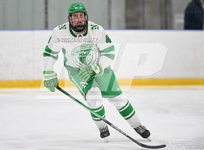 Thumbnail 1 in Greenwich @ Northwest Catholic (CIAC D1 First Round) photogallery.