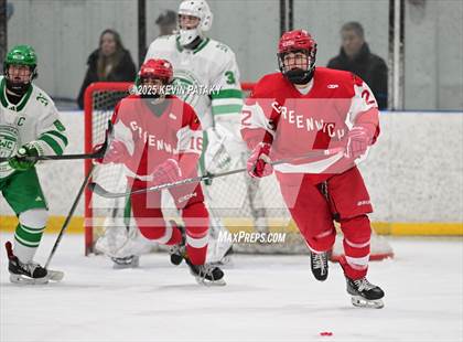 Thumbnail 2 in Greenwich @ Northwest Catholic (CIAC D1 First Round) photogallery.