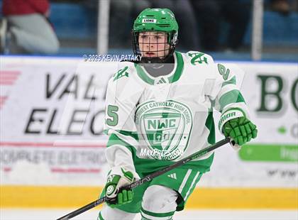 Thumbnail 1 in Greenwich @ Northwest Catholic (CIAC D1 First Round) photogallery.