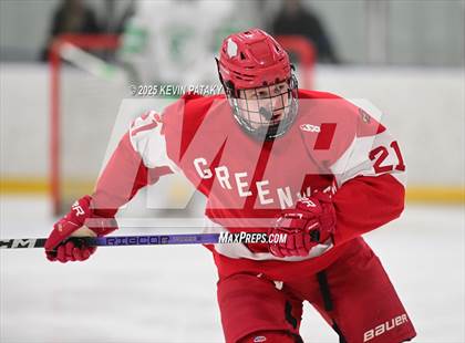 Thumbnail 1 in Greenwich @ Northwest Catholic (CIAC D1 First Round) photogallery.