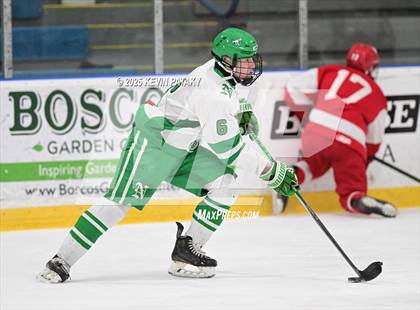 Thumbnail 1 in Greenwich @ Northwest Catholic (CIAC D1 First Round) photogallery.
