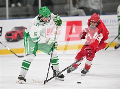 Thumbnail 1 in Greenwich @ Northwest Catholic (CIAC D1 First Round) photogallery.