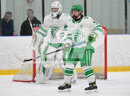 Thumbnail 3 in Greenwich @ Northwest Catholic (CIAC D1 First Round) photogallery.