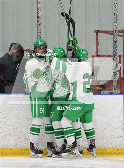 Thumbnail 3 in Greenwich @ Northwest Catholic (CIAC D1 First Round) photogallery.
