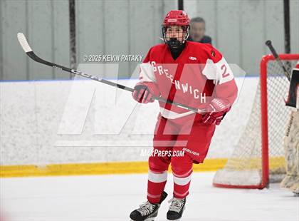 Thumbnail 1 in Greenwich @ Northwest Catholic (CIAC D1 First Round) photogallery.