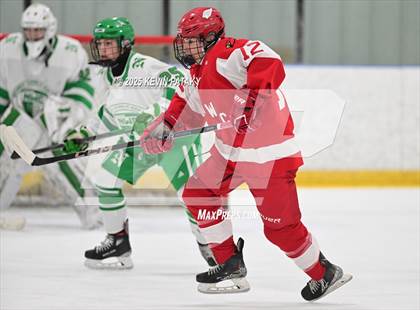 Thumbnail 2 in Greenwich @ Northwest Catholic (CIAC D1 First Round) photogallery.