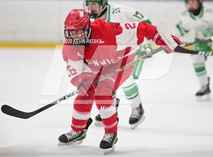 Thumbnail 1 in Greenwich @ Northwest Catholic (CIAC D1 First Round) photogallery.
