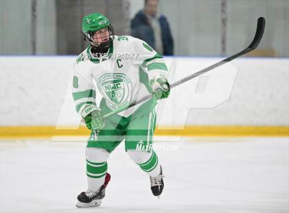 Thumbnail 3 in Greenwich @ Northwest Catholic (CIAC D1 First Round) photogallery.