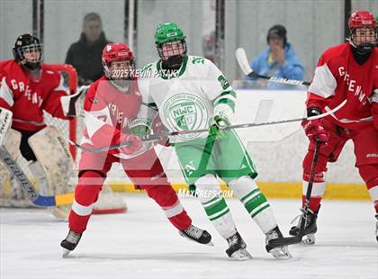 Thumbnail 3 in Greenwich @ Northwest Catholic (CIAC D1 First Round) photogallery.