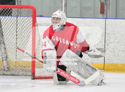 Thumbnail 2 in Greenwich @ Northwest Catholic (CIAC D1 First Round) photogallery.