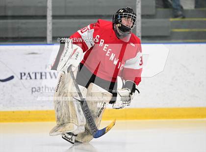 Thumbnail 2 in Greenwich @ Northwest Catholic (CIAC D1 First Round) photogallery.