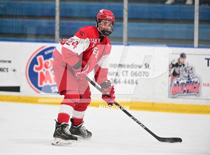Thumbnail 3 in Greenwich @ Northwest Catholic (CIAC D1 First Round) photogallery.