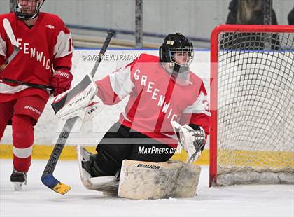 Thumbnail 2 in Greenwich @ Northwest Catholic (CIAC D1 First Round) photogallery.
