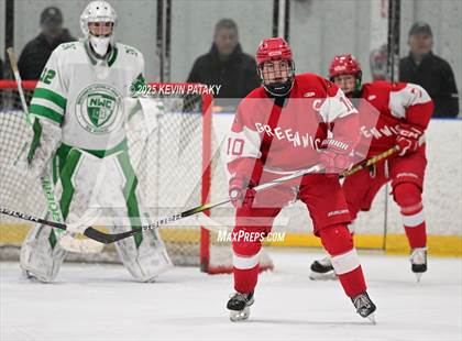 Thumbnail 3 in Greenwich @ Northwest Catholic (CIAC D1 First Round) photogallery.