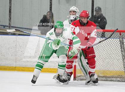 Thumbnail 3 in Greenwich @ Northwest Catholic (CIAC D1 First Round) photogallery.