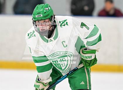 Thumbnail 2 in Greenwich @ Northwest Catholic (CIAC D1 First Round) photogallery.