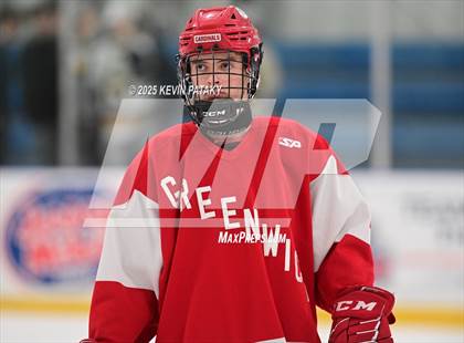 Thumbnail 3 in Greenwich @ Northwest Catholic (CIAC D1 First Round) photogallery.