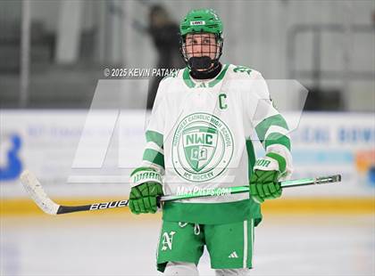 Thumbnail 1 in Greenwich @ Northwest Catholic (CIAC D1 First Round) photogallery.