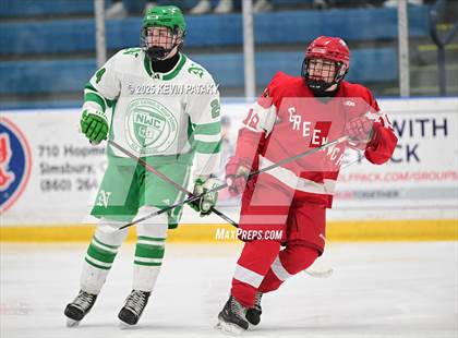 Thumbnail 1 in Greenwich @ Northwest Catholic (CIAC D1 First Round) photogallery.