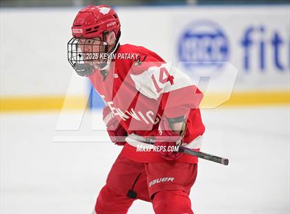 Thumbnail 2 in Greenwich @ Northwest Catholic (CIAC D1 First Round) photogallery.