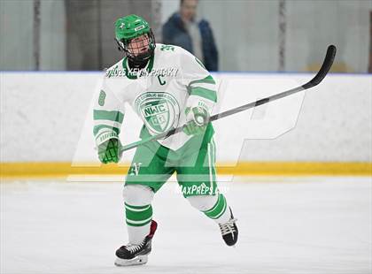 Thumbnail 2 in Greenwich @ Northwest Catholic (CIAC D1 First Round) photogallery.