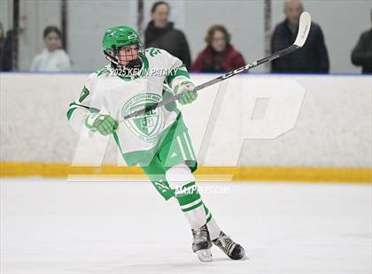 Thumbnail 3 in Greenwich @ Northwest Catholic (CIAC D1 First Round) photogallery.