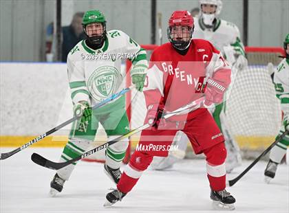 Thumbnail 1 in Greenwich @ Northwest Catholic (CIAC D1 First Round) photogallery.