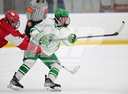 Thumbnail 3 in Greenwich @ Northwest Catholic (CIAC D1 First Round) photogallery.