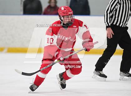 Thumbnail 1 in Greenwich @ Northwest Catholic (CIAC D1 First Round) photogallery.