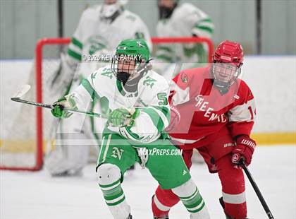 Thumbnail 1 in Greenwich @ Northwest Catholic (CIAC D1 First Round) photogallery.